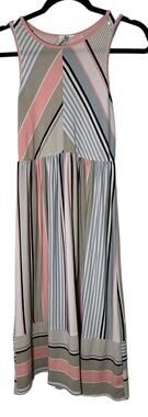 Egy Woman's Midi Sleeveless Striped Dress Size Small